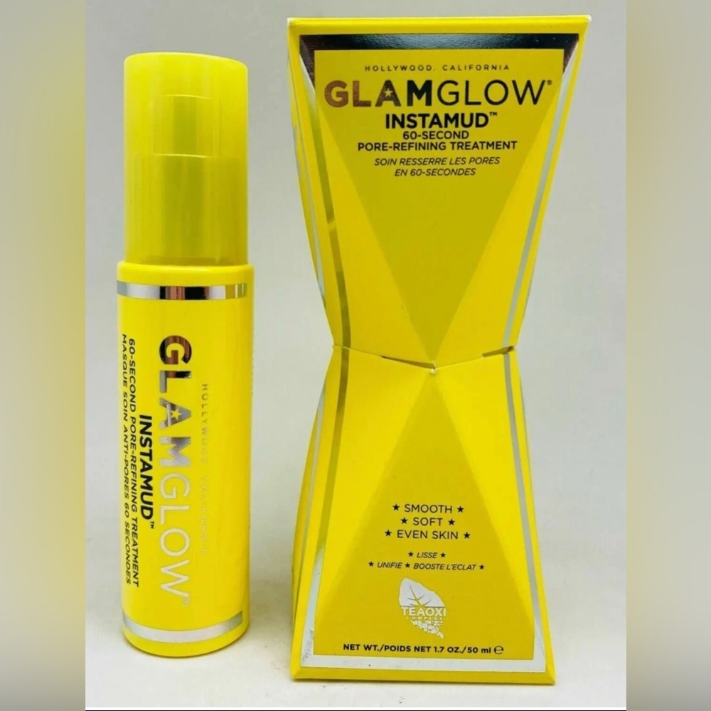 GLAMGLOW Instamud 60-Second Pore-Refining Treatment, 1.7oz. NEW